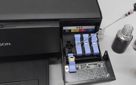 Epson L3250 インク交換